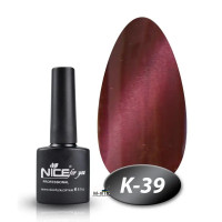 Гель лак Nice кошачий глаз К - 39